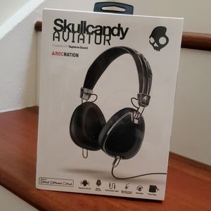 Skullcandy RocNation Aviator Headphones (Black)
